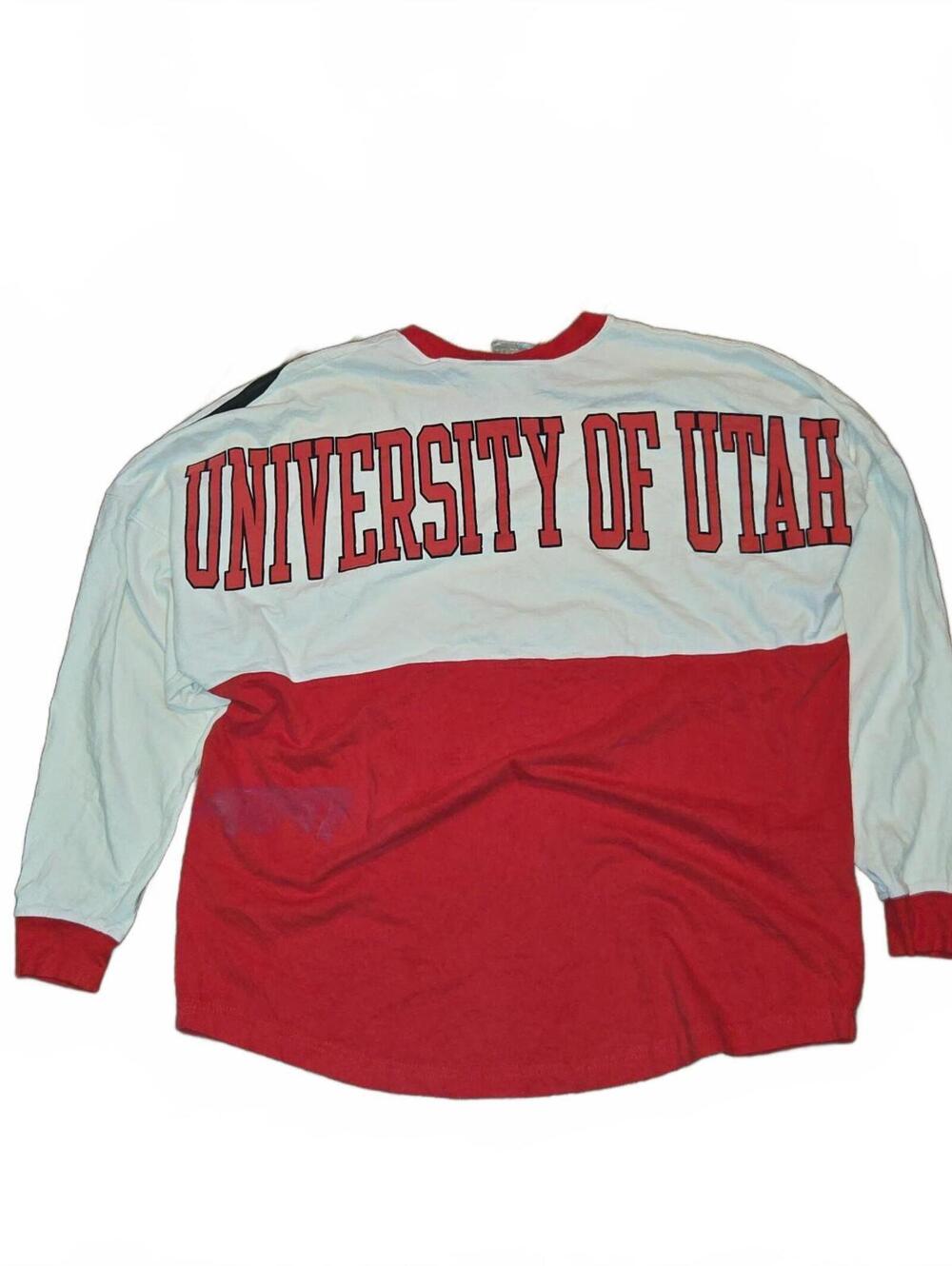 Vintage University Of Utah Spirit Jersey Men's Medium 2000s Y2K rare